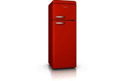 Swan SR11010ON Retro Tall Fridge Freezer - Orange.